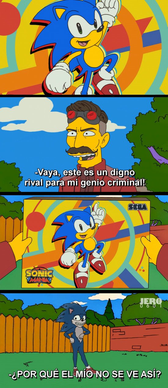Otros - Un Sonic totalmente deforme