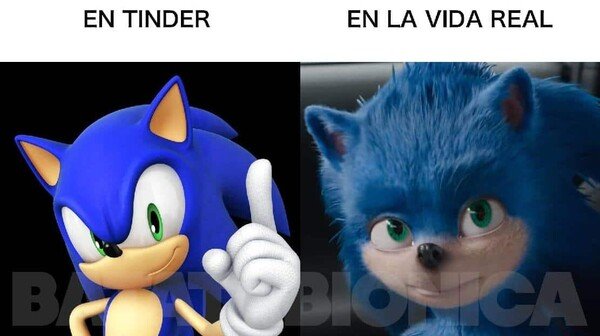 Tinder,Vida Real,Fotos,Sonic