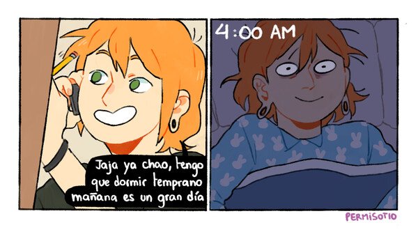 Otros - Es imposible dormir cuando tenemos algo importante