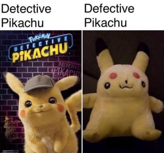 Meme_otros - Derp Pikachu