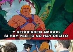Enlace a He-Man no las tiene todas consigo