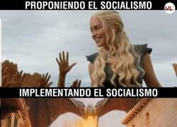 Enlace a Socialismo, antes y después