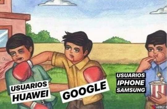 Meme_otros - Huawei vs Google