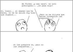 Enlace a Cuando consigues las preguntas de un examen pero no te miras las respuestas...
