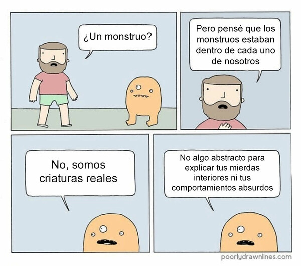 Otros - Los monstruos sí son reales, pero no como creemos