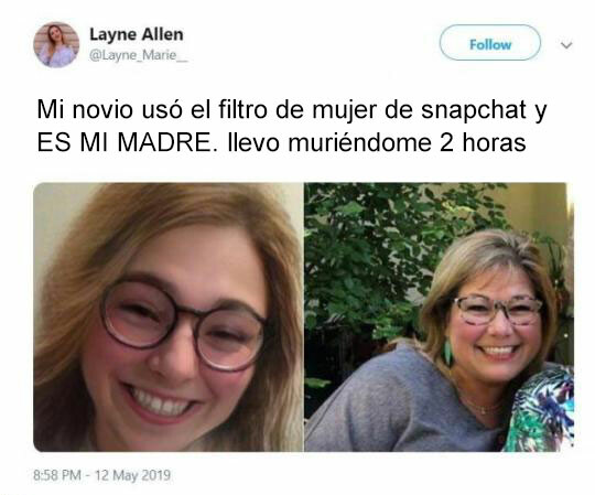Meme_otros - Muchos sustos ha dado el famoso filtro