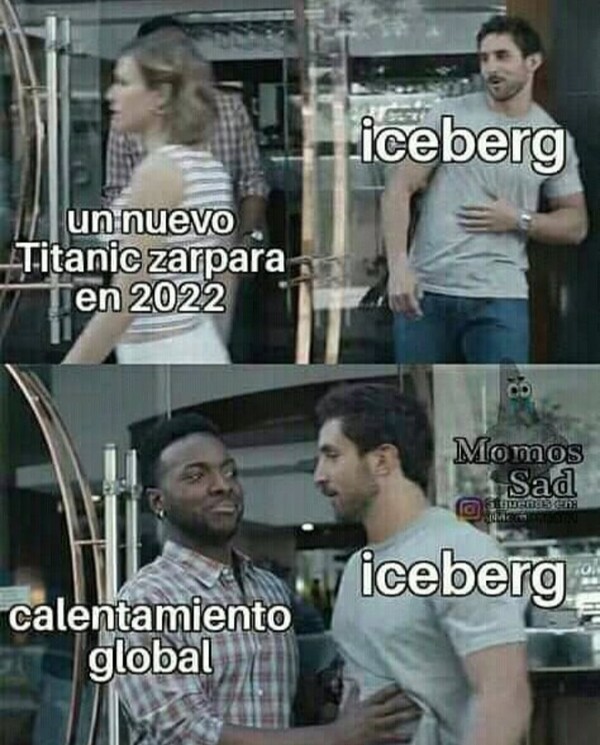 Titanic,Iceberg,calentamiento global