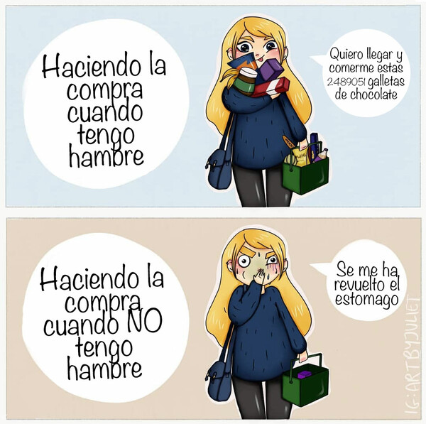 Otros - Con hambre vs sin hambre
