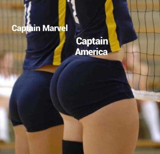 Meme_otros - Capitana marvel vs capitan america