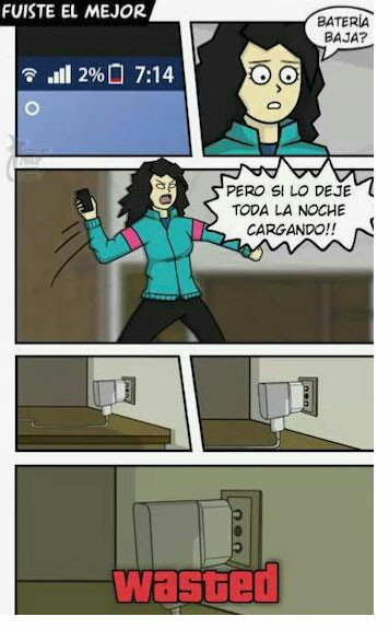 Otros - El duende que nos desenchufa el cargador