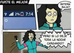 Enlace a El duende que nos desenchufa el cargador