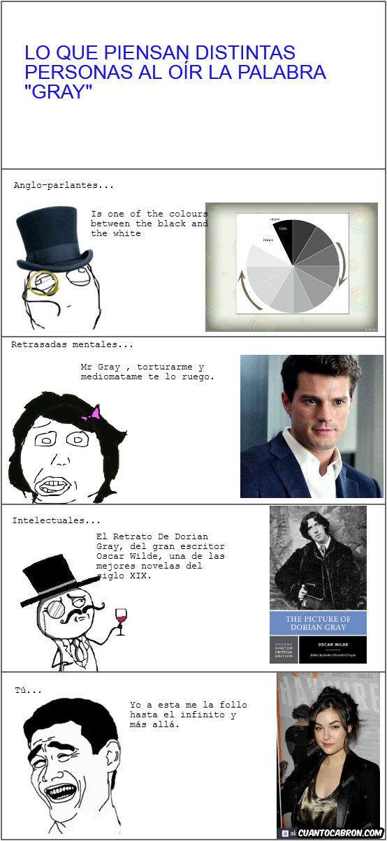 Yao - Gray, una palabra, diferetes ideas; tú cual piensas??