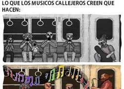 Enlace a Músicos callejeros