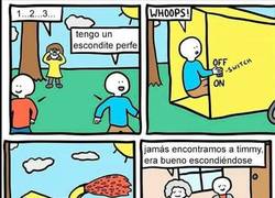 Enlace a Era el mejor jugando al escondite