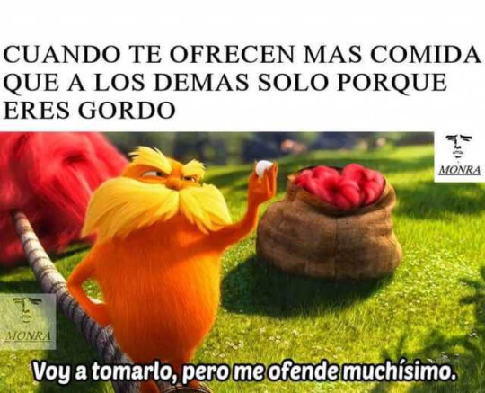 Meme_otros - Me ofendo, pero lo acepto, pero me ofendo, pero me lo como