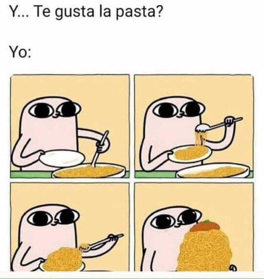 Otros - Que nadie te diga nunca cuánta pasta puedes comer