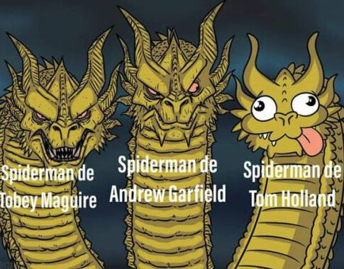 Meme_otros - Historia de los Spider-man de hollywood