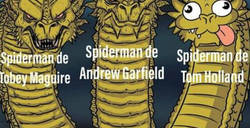 Enlace a Historia de los Spider-man de hollywood