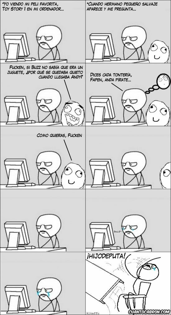 Meme_otros - ¡Ya me has jodido la infancia!