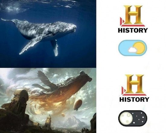 Meme_otros - Canal historia, modo día vs modo noche
