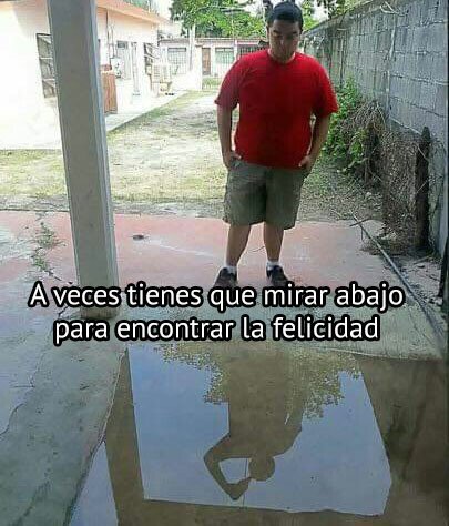 Meme_otros - No mires hacia arriba, mira hacia abajo