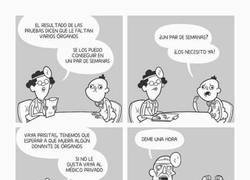 Enlace a Sanidad pública vs privada