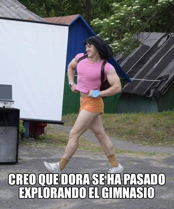 Meme_otros - Dora la vigoréxica