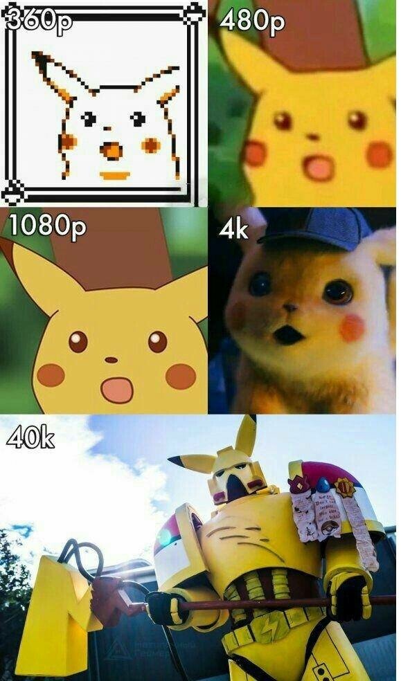 Meme_otros - Pikachu 40k