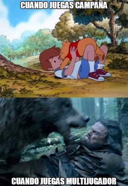 Meme_otros - Solo vs multijugador