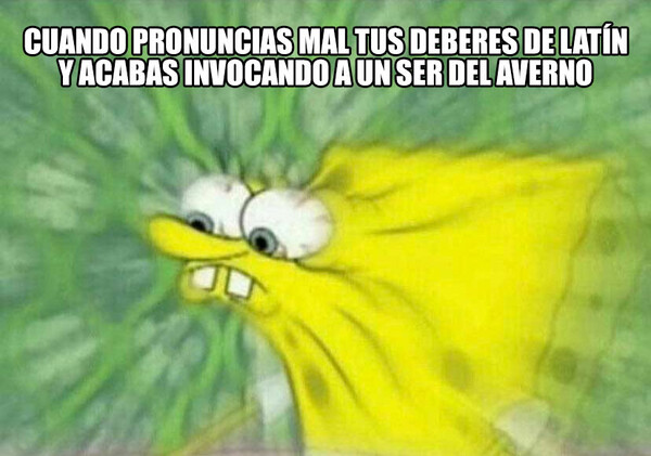 Meme_otros - ¿Quién me mandó a mi meterme a latín?
