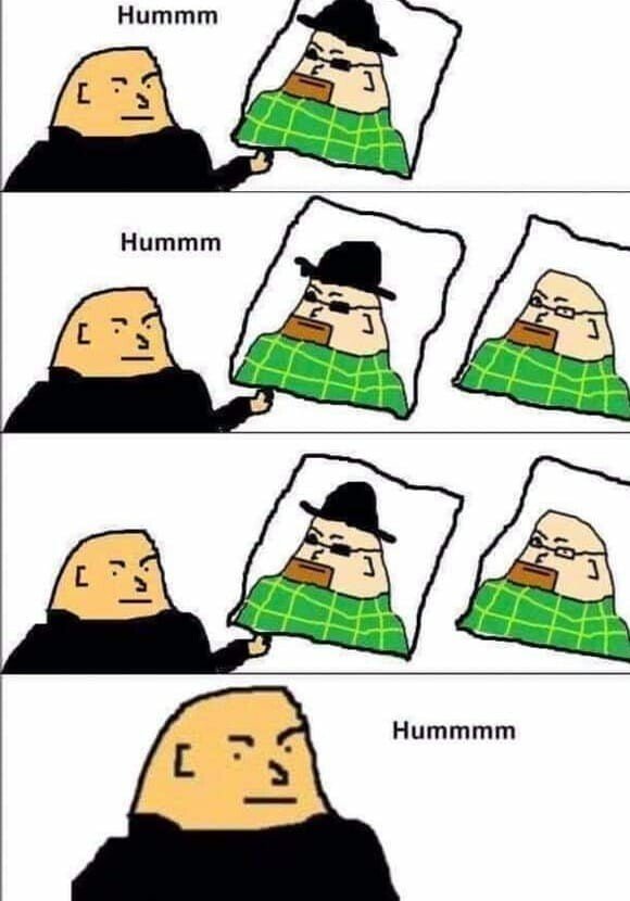 Meme_otros - Qué tendrán los complementos para camuflarte tan bien