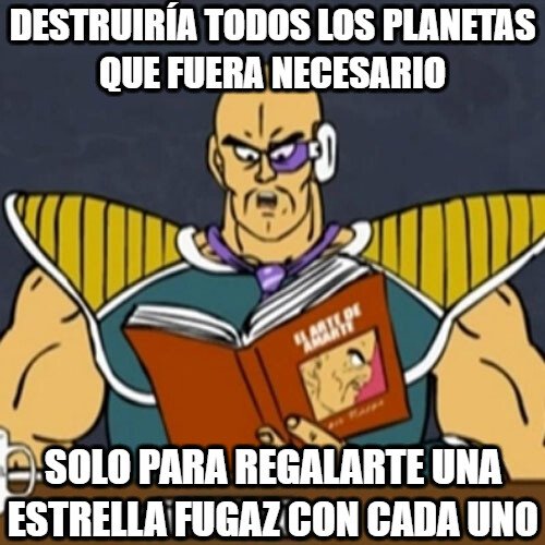 nappa,dragon ball z,amarte,planeta,estella fugaz