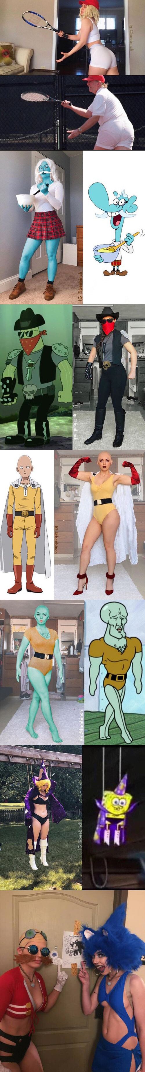 Meme_otros - Beebinch, la cosplayer definitiva