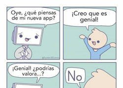 Enlace a Por favor, ¡valora esta app!