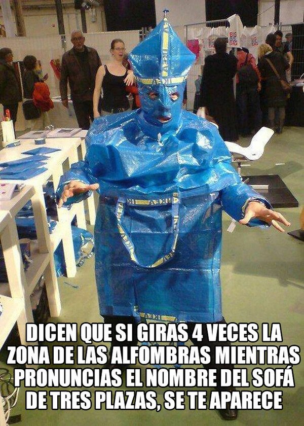 Meme_otros - El papa Emeritus deja Ghost y se pasa a Ikea