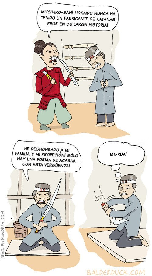 Otros - Cuando no te puedes permitir contratar a Hattori Hanzō