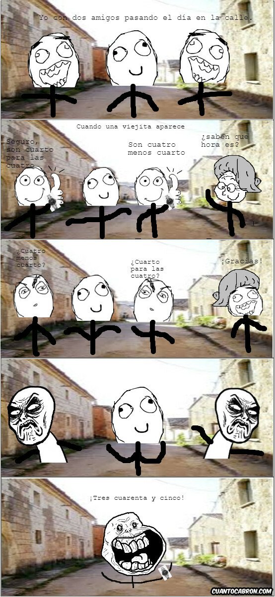 Infinito desprecio,calle,forever alone,hora