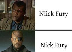 Enlace a Las evoluciones de Nick Fury