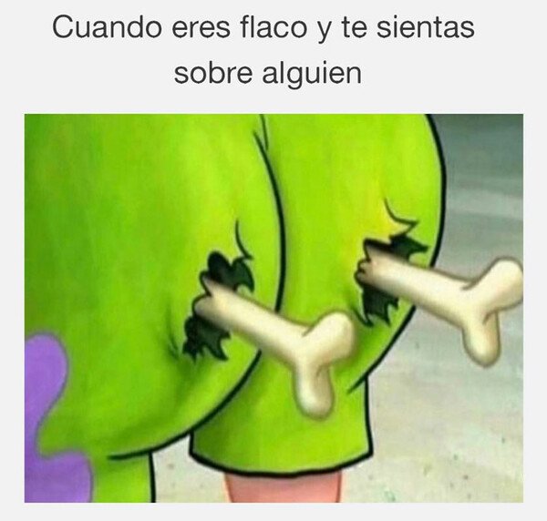 Meme_otros - Dos puñaladas de puro hueso