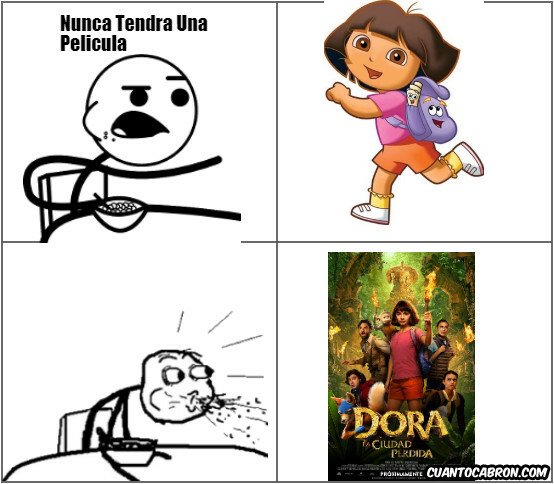 (dora) (chica) (mujer) (pelicula) (cereal guy) (cereal)