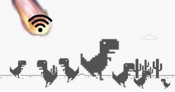 dinosaurio,google,Internet,meteorito,version