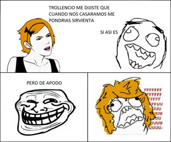 Trollface - La sirvienta