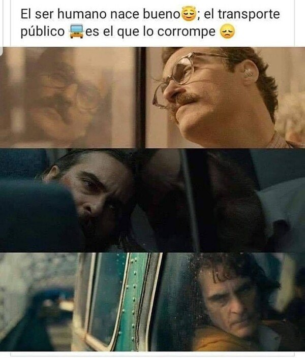 Meme_otros - Ahora entiendo por qué tengo ganas de matar cuando voy en bus