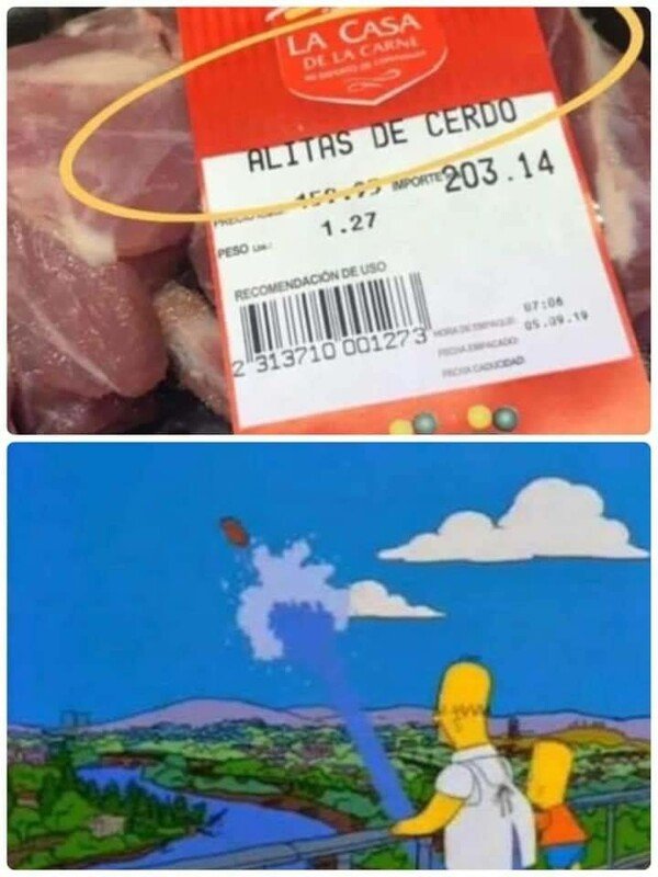 Meme_otros - Alitas de Spidercerdo