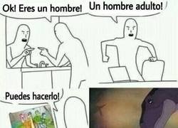 Enlace a Vamos que tu puedes, eres un hombre adulto