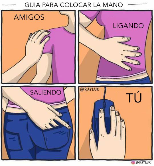 Otros - Guía para colocar la mano