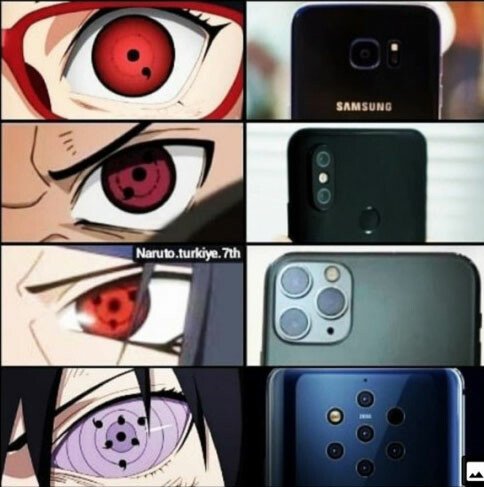 Meme_otros - Naruto ya predijo el futuro de las cámaras de los móviles