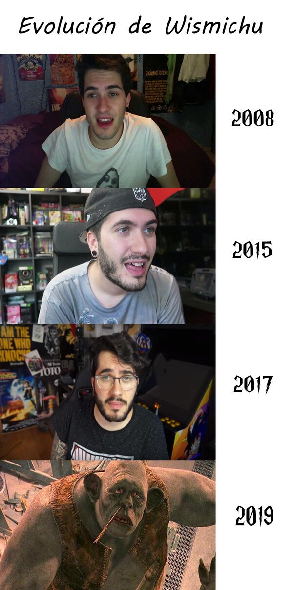 Adn_troll - Evolución de wismichu y su oreja