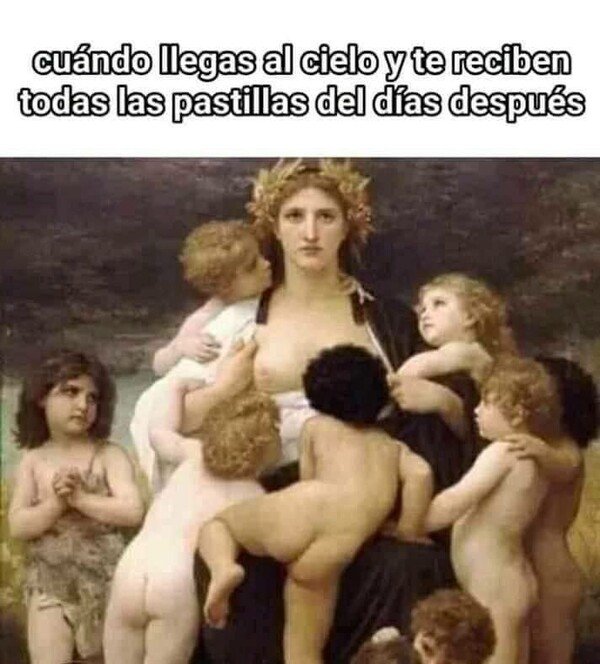 Meme_otros - ¿Es el cielo o el infierno?