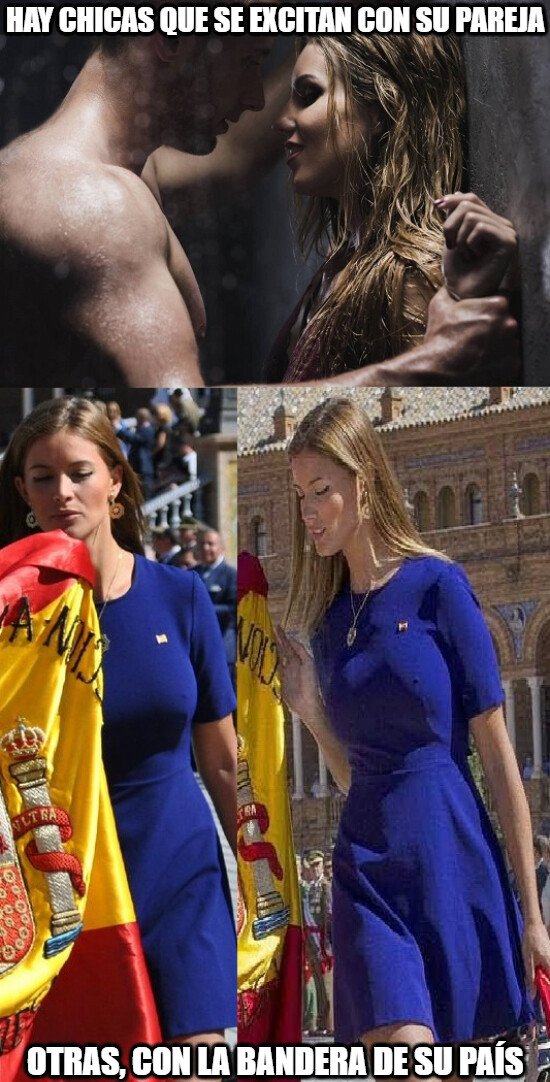 Meme_otros - Cada chica se excita con lo que le gusta o más le pone...